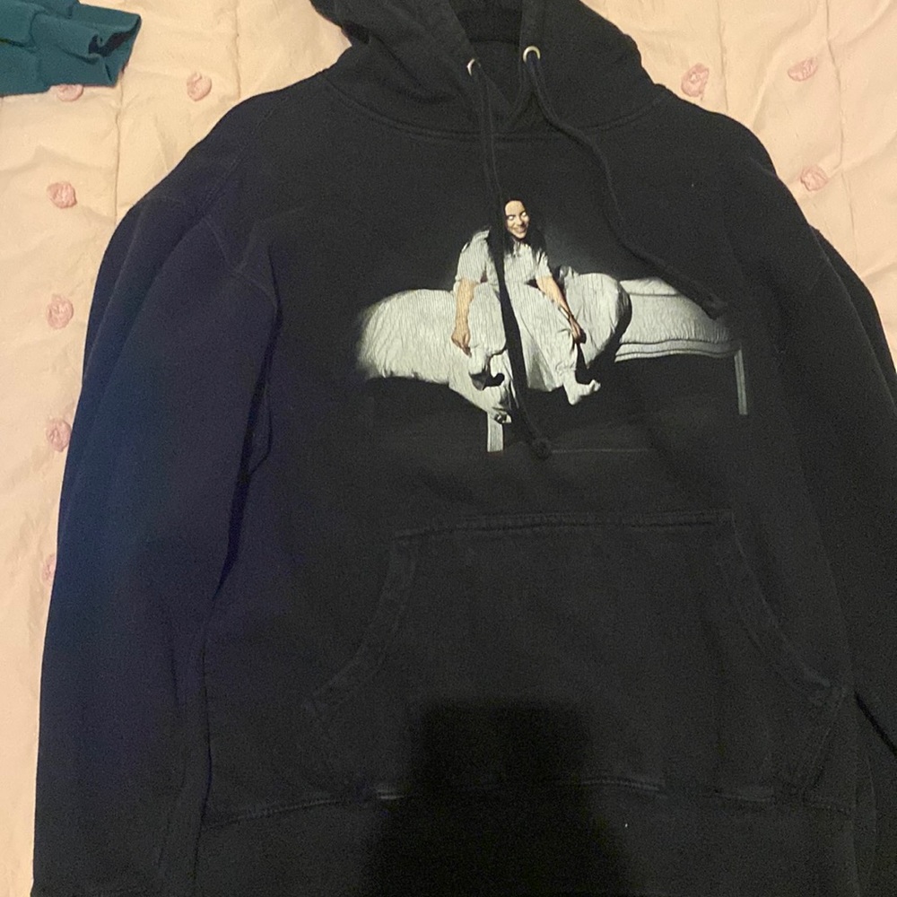 large Billie Eilish hoodie